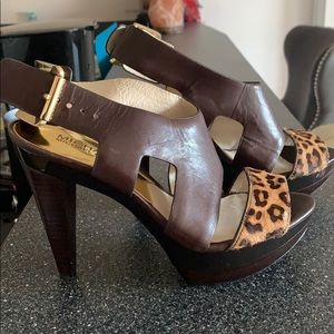 Michael Kors platform heel